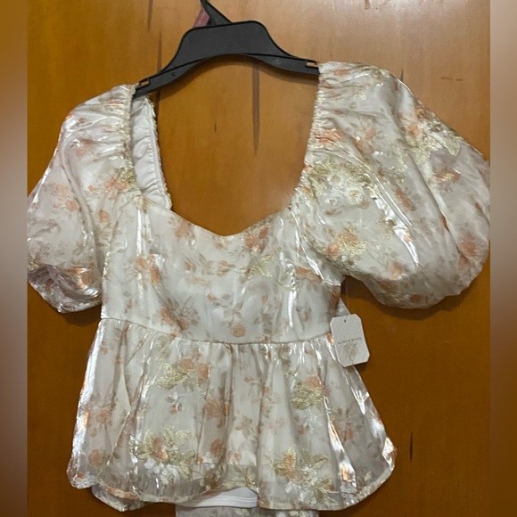 NWT-Altar’d State Penny Floral Babydoll top - Picture 10 of 12